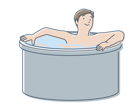 水風呂